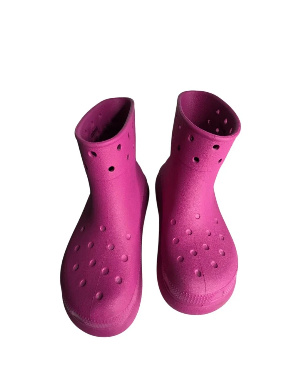 Crocs Classic Crush Unisex Rain Waterproof Boots Size Women's 7 Men's 5